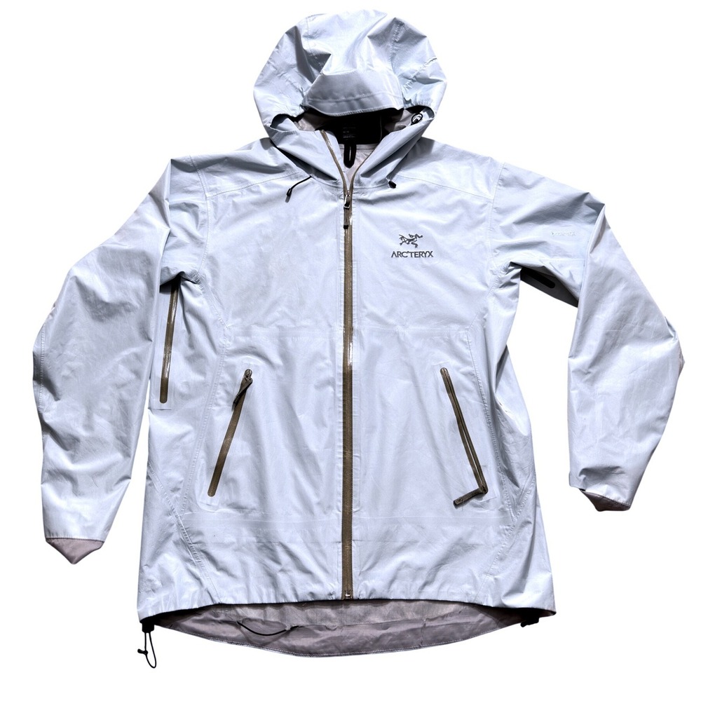 Arcteryx Beta LT Jacket Mens Medium Light Blue Gore-Tex Hardshell 26844